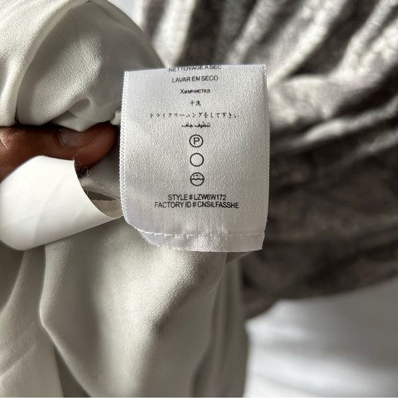 BCBGMaxAzria Women's Amber Column Ebony Blue Combo Strapless Maxi Gown Size 2 - Picture 7 of 9